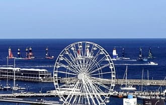 Mitsegeltörn zur ''SailGP'' in Sassnitz